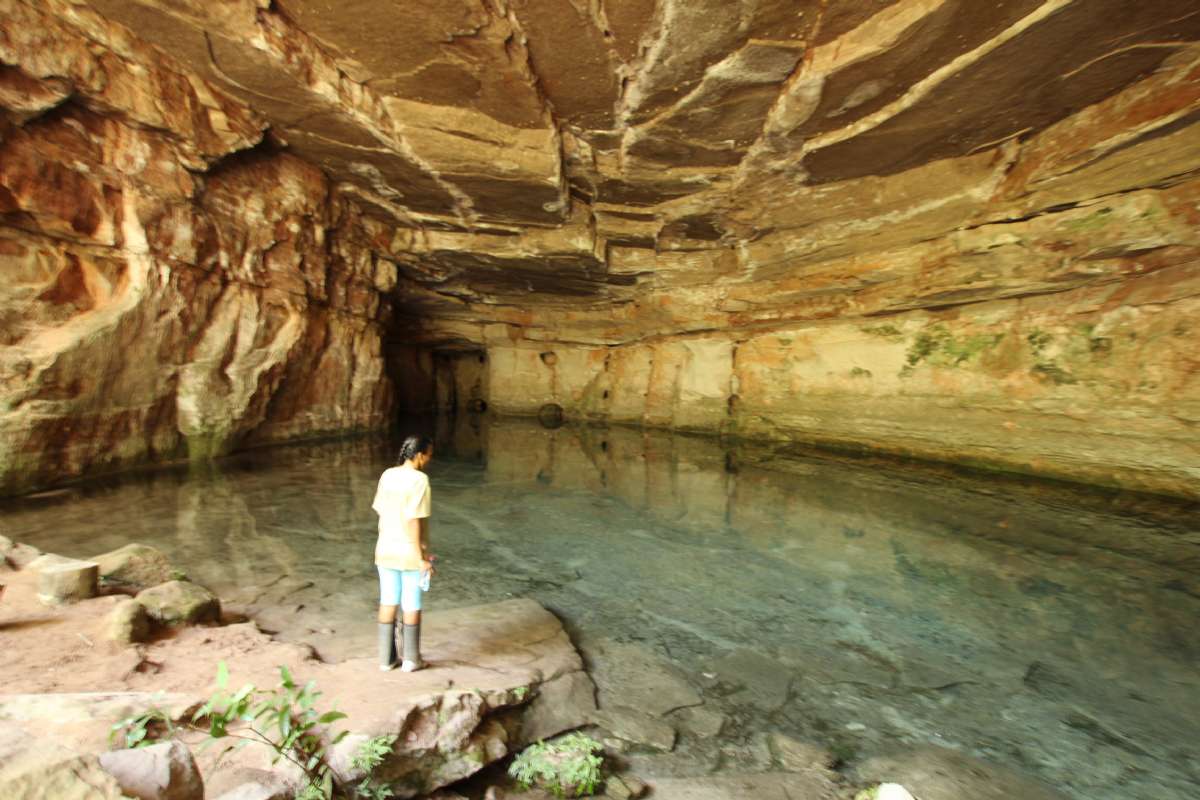 Caverna Aroe Jari -Chapada dos Guimarães